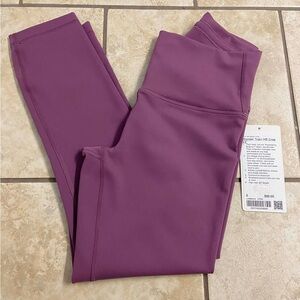 lululemon athletica Wunder Train 23” HR Crop Leggings NWT size 6